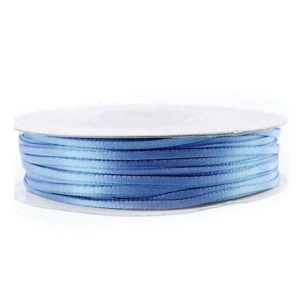 Double Faced Satin Ribbon, 1/16-inch, 100-yard, Blue Mist