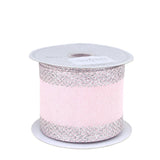 Glitter-Edge Criss-Cross Canvas Ribbon, 2-1/2-inch, 10 Yards