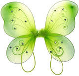 Organza Butterfly Fairy Wings w/ Rhinestone Glitters