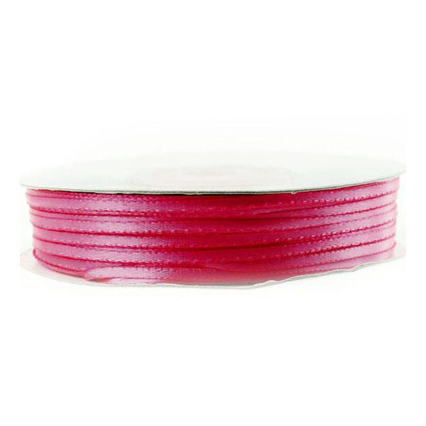 Double Faced Satin Ribbon, 1/16-inch, 100-yard, Hot Pink