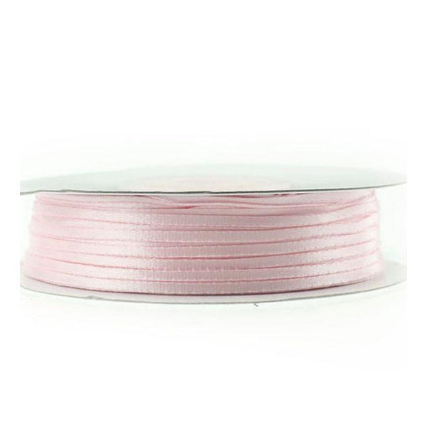 Double Faced Satin Ribbon, 1/16-inch, 100-yard, Light Pink