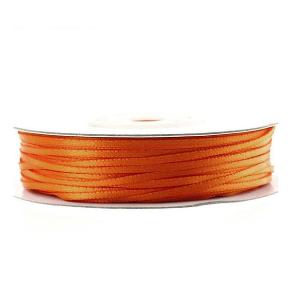 Double Faced Satin Ribbon, 1/16-inch, 100-yard, Orange