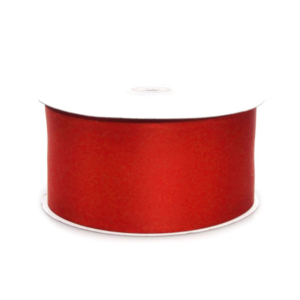 Double Faced Satin Ribbon, 1-1/2-inch, 50-yard, Red