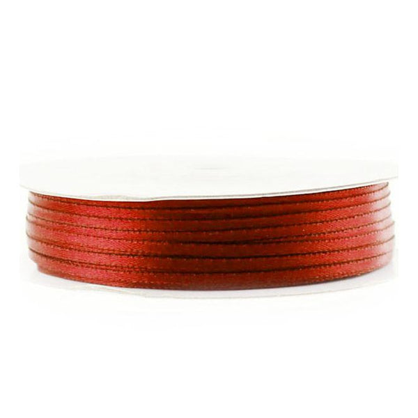 Double Faced Satin Ribbon, 1/16-inch, 100-yard, Red