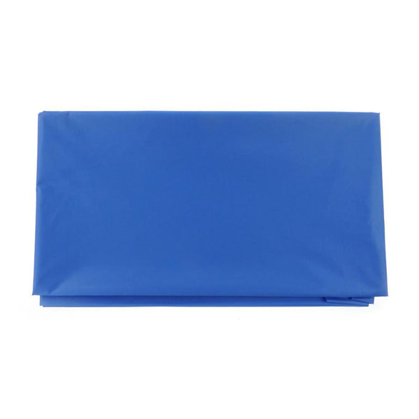 Plastic Table Cover, Rectangular, 54-Inch x 108-Inch, Royal Blue