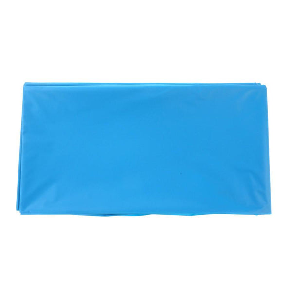 Plastic Table Cover, Rectangular, 54-Inch x 108-Inch, Turquoise